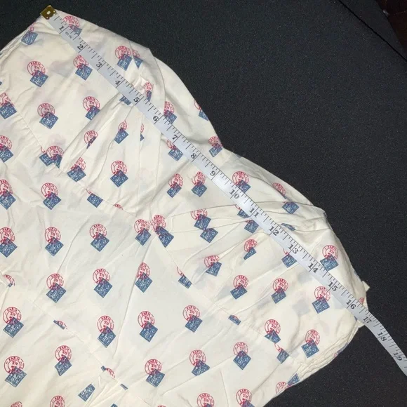 Anthropologie Cream Halter Sheath Midi Dress - Picture 12 of 14